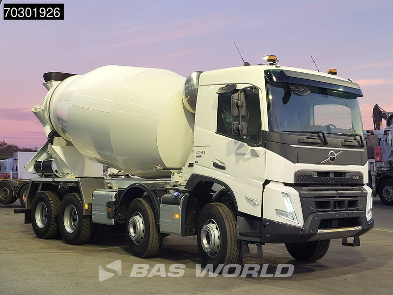 Volvo FMX 430 8X4 NEW! 10m3 Mixer Automatic Big-Axle Euro 6 - Камион миксер за бетон: слика 3 Volvo FMX 430 8X4 NEW! 10m3 Mixer Automatic Big-Axle Euro 6 - Камион миксер за бетон: слика 3