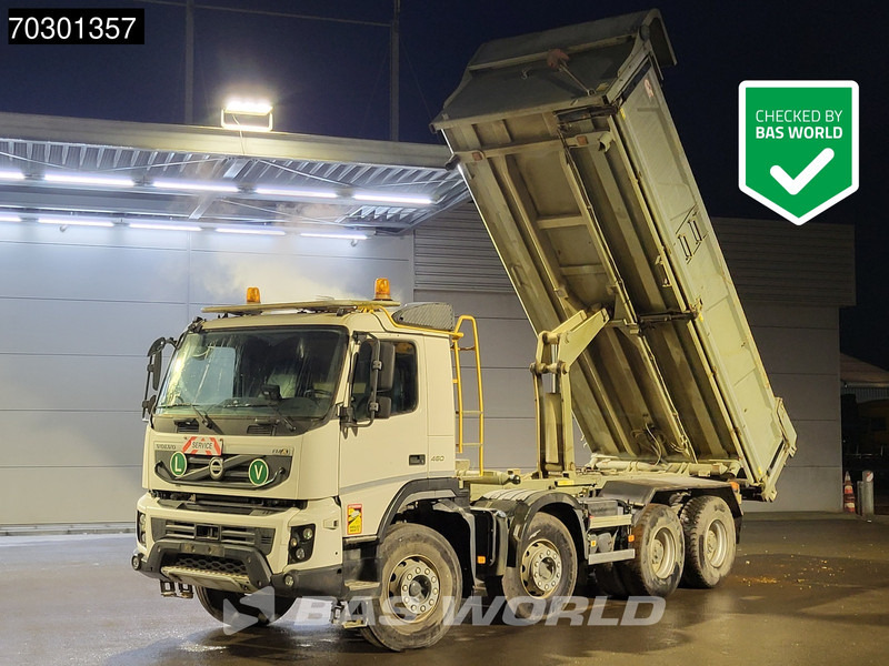 Volvo FMX 450 8X4 15m3 2-way tipper steel suspension Big-Axle Euro 6 - Кипер: слика 1 Volvo FMX 450 8X4 15m3 2-way tipper steel suspension Big-Axle Euro 6 - Кипер: слика 1