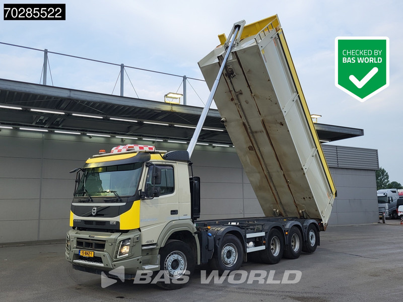 Кипер Volvo FMX 460 FMX 10X4 NL-Truck 26m3 AJK tipper Lift+Lenkachse VEB+ Euro 6: слика 1