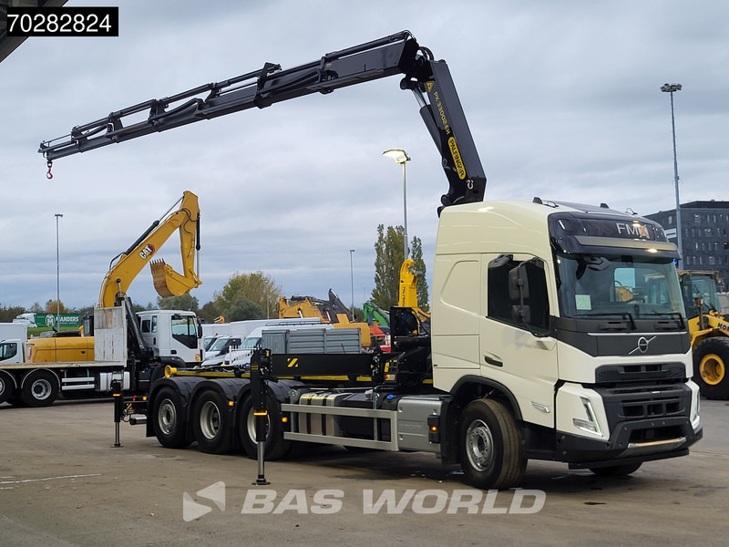 Volvo FMX 500 8X4 NEW! Palfinger PK33002 Crane + HT22TEC Hooklift Lift-Steering Axle - Камион со кука за подигање, Камион со кран: слика 3 Volvo FMX 500 8X4 NEW! Palfinger PK33002 Crane + HT22TEC Hooklift Lift-Steering Axle - Камион со кука за подигање, Камион со кран: слика 3
