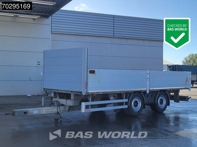 Wecon 2 axles Liftachse - Приколка платформа: слика 1 Wecon 2 axles Liftachse - Приколка платформа: слика 1