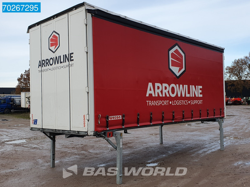 Заменски сандак со церада Wecon WPR 715 SG 8X2 Durchladesysteem 20FT / BDF / Wecon / BDF Swap Body: слика 7 Заменски сандак со церада Wecon WPR 715 SG 8X2 Durchladesysteem 20FT / BDF / Wecon / BDF Swap Body: слика 7