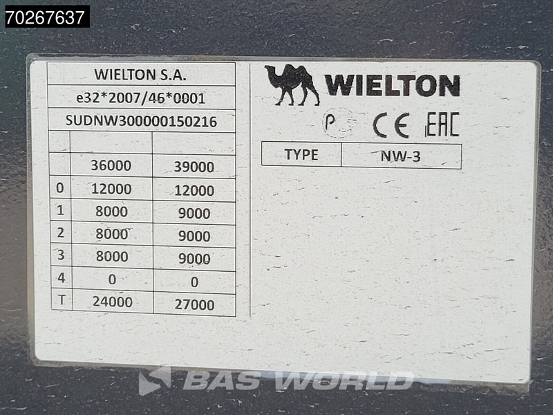 Лизинг на Wielton NW-3 NEW 55m3 Liftachse HARDOX Wielton NW-3 NEW 55m3 Liftachse HARDOX: слика 20 Лизинг на Wielton NW-3 NEW 55m3 Liftachse HARDOX Wielton NW-3 NEW 55m3 Liftachse HARDOX: слика 20