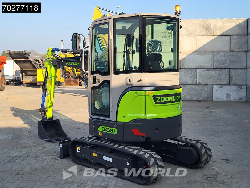 Zoomlion ZE26 GU A/C - CE CERTIFIED - Мини багер: слика 5 Zoomlion ZE26 GU A/C - CE CERTIFIED - Мини багер: слика 5
