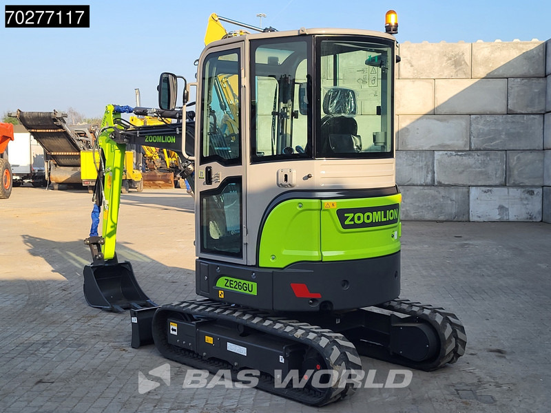 Zoomlion ZE26 GU A/C - CE CERTIFIED - Мини багер: слика 5 Zoomlion ZE26 GU A/C - CE CERTIFIED - Мини багер: слика 5