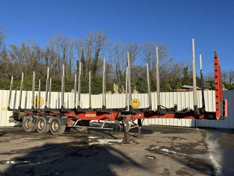 Fruehauf GRUMIERE 3 ESSIEUX - Полуприколка за дрва: слика 1 Fruehauf GRUMIERE 3 ESSIEUX - Полуприколка за дрва: слика 1