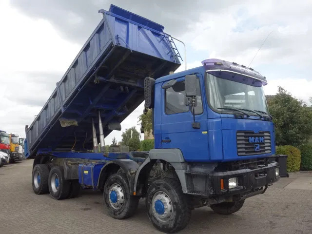 MAN 35.414 8x8 meiller kipper manual diesel pomp - Кипер: слика 1 MAN 35.414 8x8 meiller kipper manual diesel pomp - Кипер: слика 1