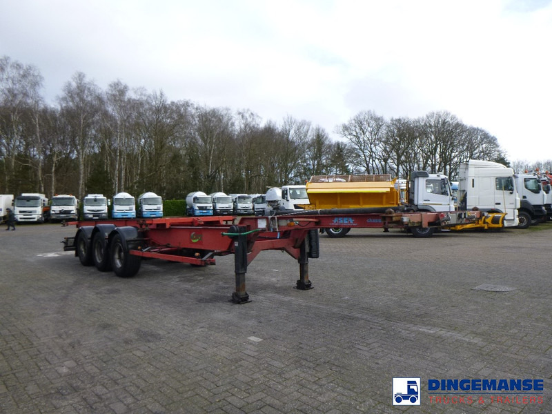 ASCA 3-axle container trailer - Транспортер на контејнер/ Полуприколка со променливо тело: слика 2 ASCA 3-axle container trailer - Транспортер на контејнер/ Полуприколка со променливо тело: слика 2
