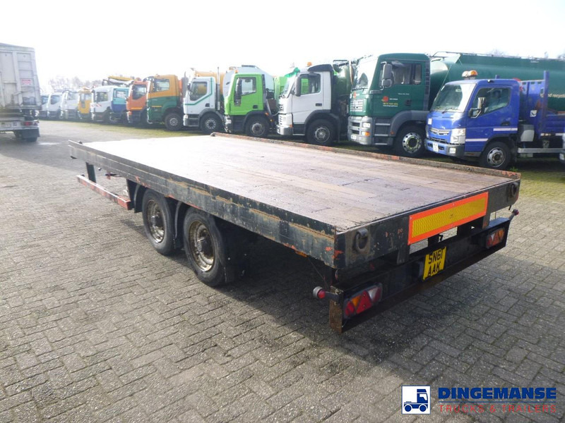 Adcliffe 2-axle drawbar platform trailer 7 t - Приколка платформа: слика 3 Adcliffe 2-axle drawbar platform trailer 7 t - Приколка платформа: слика 3