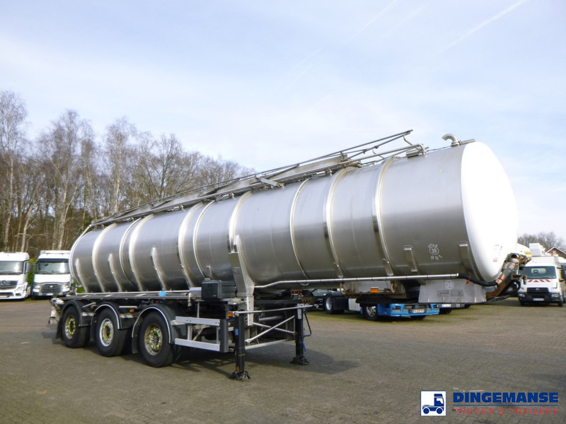 Burg Food tank inox 30.3 m3 / 3 comp - Полуприколка цистерна: слика 2 Burg Food tank inox 30.3 m3 / 3 comp - Полуприколка цистерна: слика 2