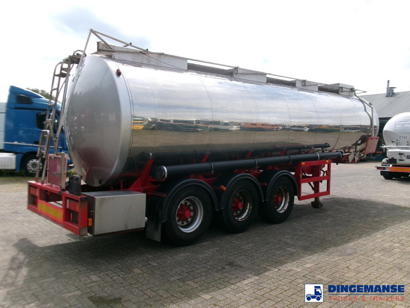 Crane Fruehauf Chemical ACID tank inox 30 m3 / 1 comp - Полуприколка цистерна: слика 3 Crane Fruehauf Chemical ACID tank inox 30 m3 / 1 comp - Полуприколка цистерна: слика 3