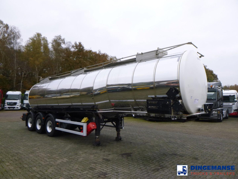 Crane Fruehauf Chemical tank inox 32.8 m3 / 1 comp - Полуприколка цистерна: слика 2 Crane Fruehauf Chemical tank inox 32.8 m3 / 1 comp - Полуприколка цистерна: слика 2