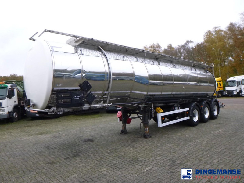 Crane Fruehauf Chemical tank inox 32.8 m3 / 1 comp - Полуприколка цистерна: слика 1 Crane Fruehauf Chemical tank inox 32.8 m3 / 1 comp - Полуприколка цистерна: слика 1