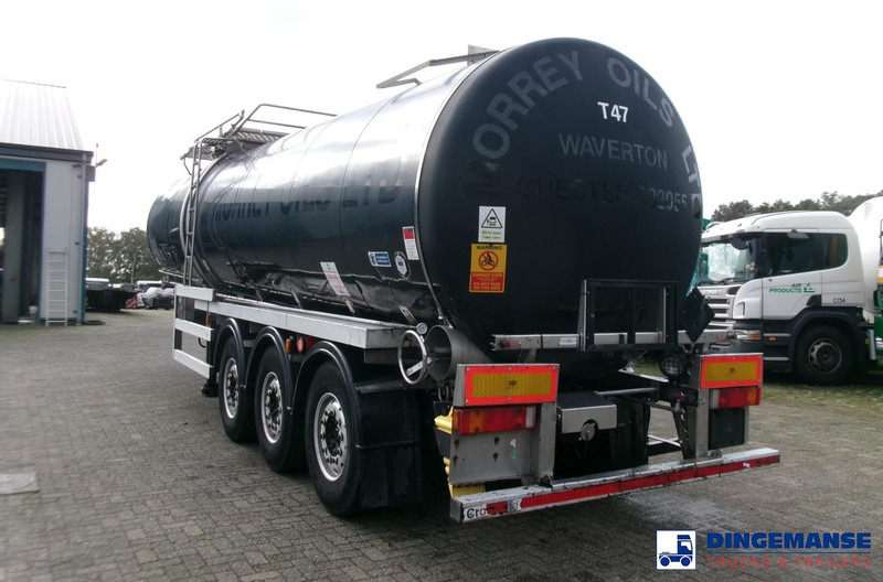 Crossland Bitumen tank inox 33 m3 / 1 comp + compressor + ADR L4BN - Полуприколка цистерна: слика 3 Crossland Bitumen tank inox 33 m3 / 1 comp + compressor + ADR L4BN - Полуприколка цистерна: слика 3