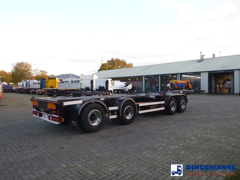 D-Tec 4-axle container combi trailer (2 + 2 axles) - Транспортер на контејнер/ Полуприколка со променливо тело: слика 4 D-Tec 4-axle container combi trailer (2 + 2 axles) - Транспортер на контејнер/ Полуприколка со променливо тело: слика 4