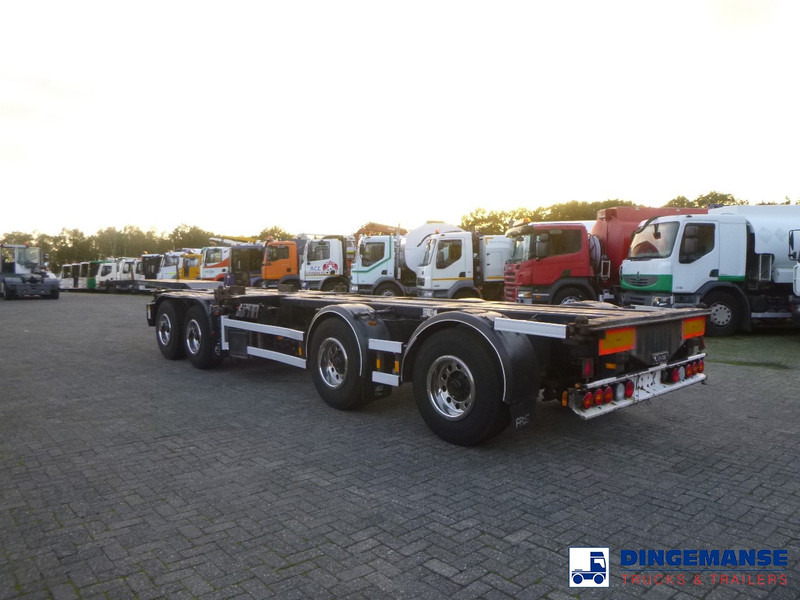 D-Tec 4-axle container combi trailer (2 + 2 axles) - Транспортер на контејнер/ Полуприколка со променливо тело: слика 3 D-Tec 4-axle container combi trailer (2 + 2 axles) - Транспортер на контејнер/ Полуприколка со променливо тело: слика 3