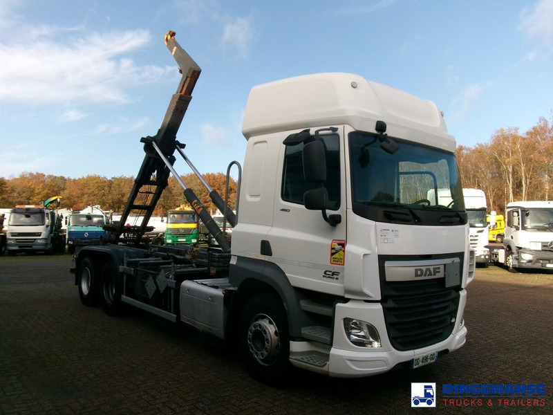 DAF CF 460 6x2 Euro 6 Hyva container hook 20 t - Камион со кука за подигање: слика 2 DAF CF 460 6x2 Euro 6 Hyva container hook 20 t - Камион со кука за подигање: слика 2
