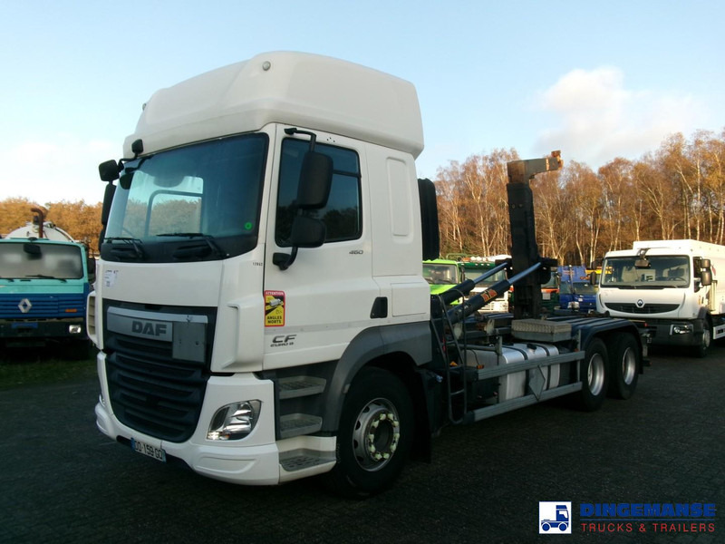 DAF CF 460 6x2 Euro 6 Hyva container hook 20 t - Камион со кука за подигање: слика 1 DAF CF 460 6x2 Euro 6 Hyva container hook 20 t - Камион со кука за подигање: слика 1