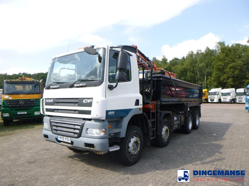 DAF CF 85.360 8X4 RHD tipper + Terex 118.2 VGL-A15 - Камион со кран: слика 5 DAF CF 85.360 8X4 RHD tipper + Terex 118.2 VGL-A15 - Камион со кран: слика 5