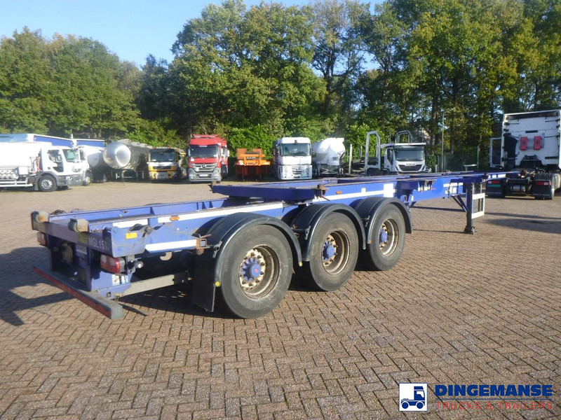 Dennison 3-axle container trailer 20-30-40-45 ft - Транспортер на контејнер/ Полуприколка со променливо тело: слика 4 Dennison 3-axle container trailer 20-30-40-45 ft - Транспортер на контејнер/ Полуприколка со променливо тело: слика 4