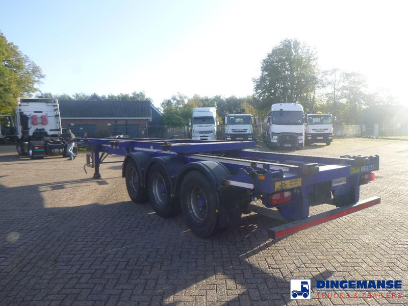 Dennison 3-axle container trailer 20-30-40-45 ft - Транспортер на контејнер/ Полуприколка со променливо тело: слика 3 Dennison 3-axle container trailer 20-30-40-45 ft - Транспортер на контејнер/ Полуприколка со променливо тело: слика 3