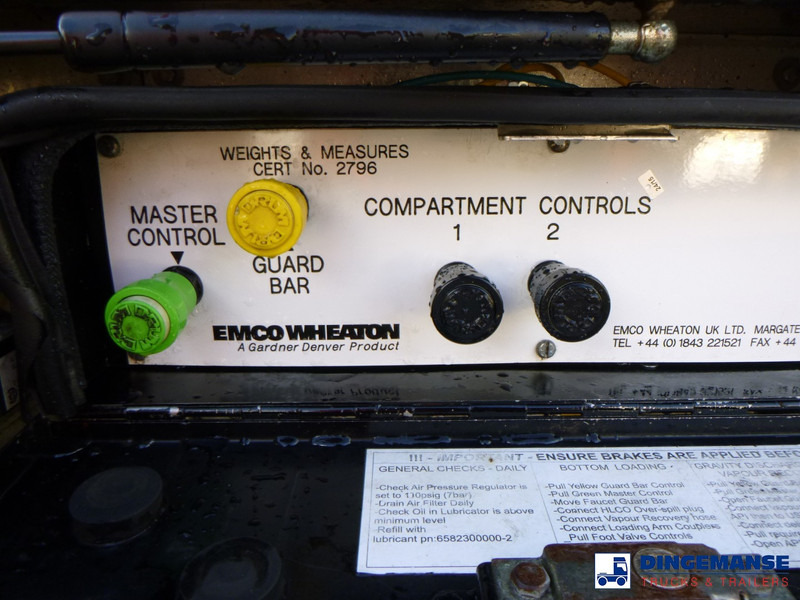 Приколка цистерна Feldbinder Jet fuel tank 40 m3 / 1 comp + pump: слика 16