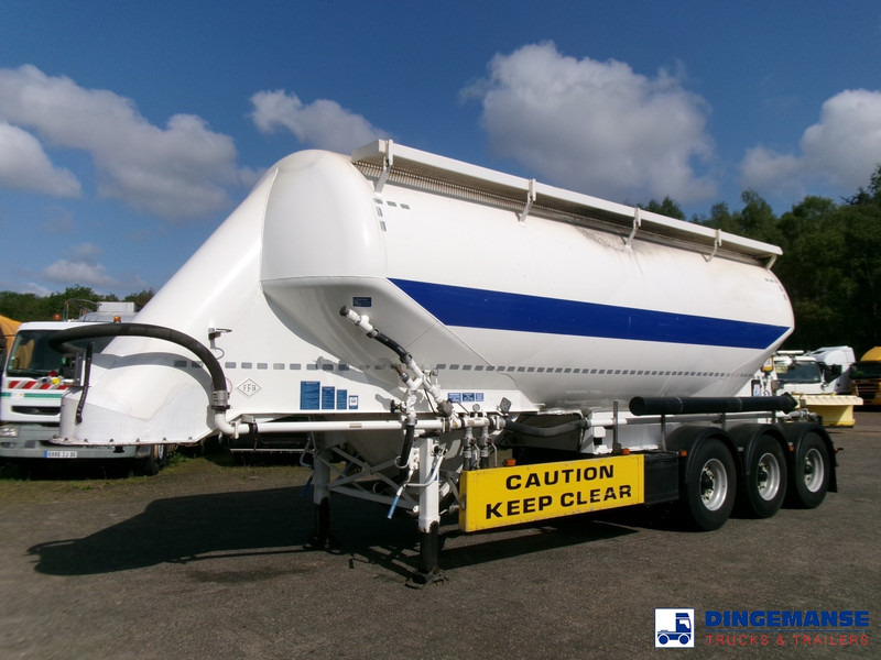 Feldbinder Powder tank alu 36 m3 / 1 comp - Полуприколка цистерна: слика 1 Feldbinder Powder tank alu 36 m3 / 1 comp - Полуприколка цистерна: слика 1