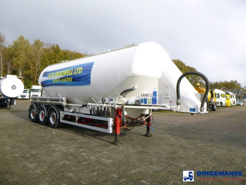 Feldbinder Powder tank alu 40 m3 / 1 comp - Полуприколка цистерна: слика 2 Feldbinder Powder tank alu 40 m3 / 1 comp - Полуприколка цистерна: слика 2