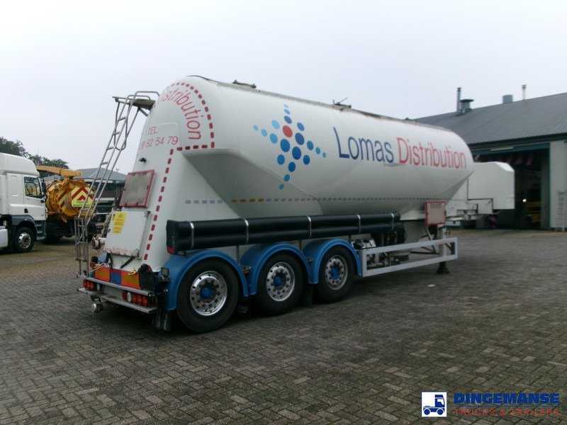 Feldbinder Powder tank alu 40 m3 / 1 comp + compressor - Полуприколка цистерна: слика 4 Feldbinder Powder tank alu 40 m3 / 1 comp + compressor - Полуприколка цистерна: слика 4