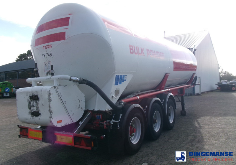 Feldbinder Powder tank alu 41 m3 (tipping) - Полуприколка цистерна: слика 4 Feldbinder Powder tank alu 41 m3 (tipping) - Полуприколка цистерна: слика 4