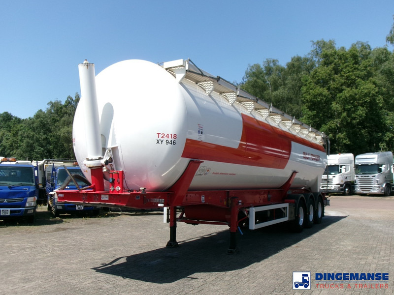 Feldbinder Powder tank alu 60 m3 (tipping) - Полуприколка цистерна: слика 1 Feldbinder Powder tank alu 60 m3 (tipping) - Полуприколка цистерна: слика 1