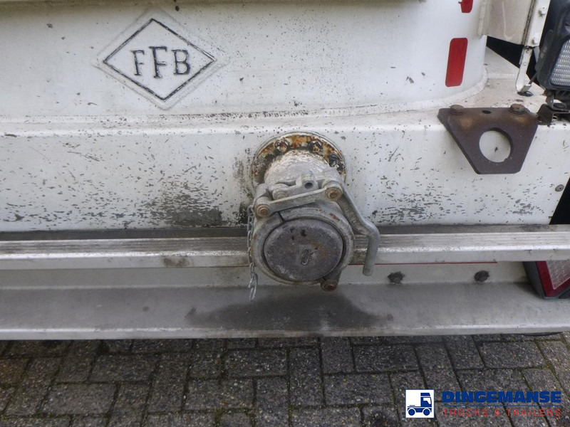 Полуприколка цистерна Feldbinder Powder tank alu alu 49 m3 / 1 comp: слика 16