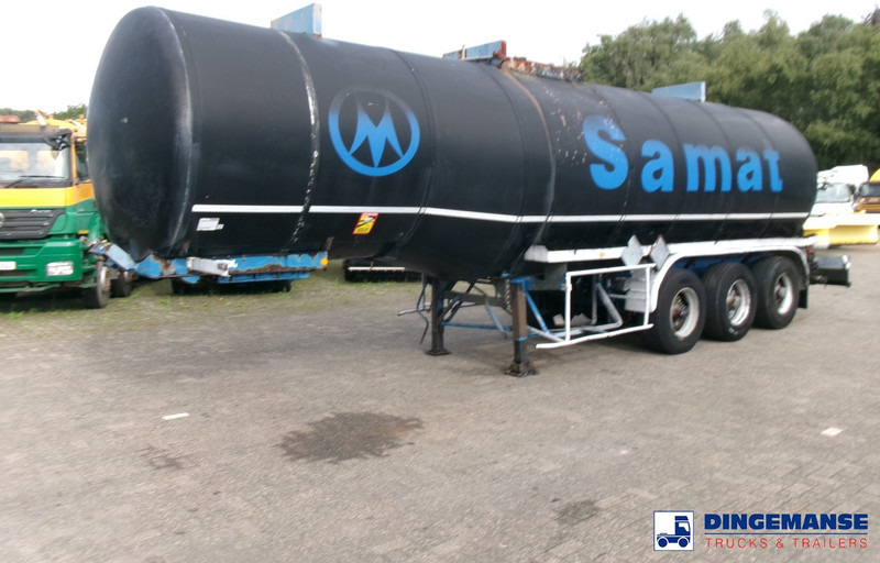 Fruehauf Bitumen tank inox 31 m3 / 1 comp + mixer & engine - Полуприколка цистерна: слика 1 Fruehauf Bitumen tank inox 31 m3 / 1 comp + mixer & engine - Полуприколка цистерна: слика 1