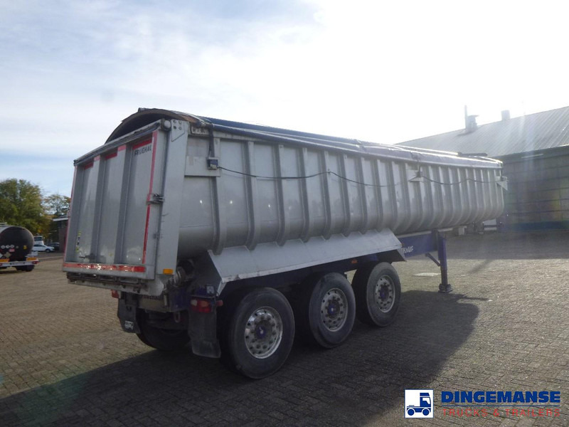 Fruehauf Tipper trailer alu 35 m3 + tarpaulin - Кипер полуприколка: слика 4 Fruehauf Tipper trailer alu 35 m3 + tarpaulin - Кипер полуприколка: слика 4