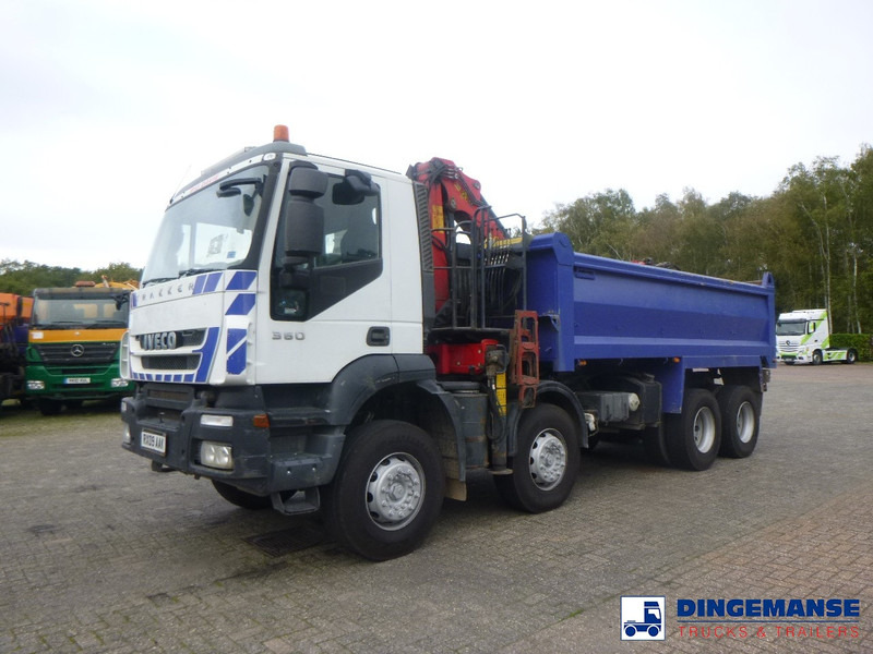 Лизинг на Iveco AD340T36 8x4 RHD tipper + Palfinger E120 plus + grapple Iveco AD340T36 8x4 RHD tipper + Palfinger E120 plus + grapple: слика 9