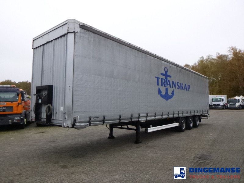 Kässbohrer Curtain side Mega trailer 98.5 m3 - Полуприколка со церада: слика 1 Kässbohrer Curtain side Mega trailer 98.5 m3 - Полуприколка со церада: слика 1