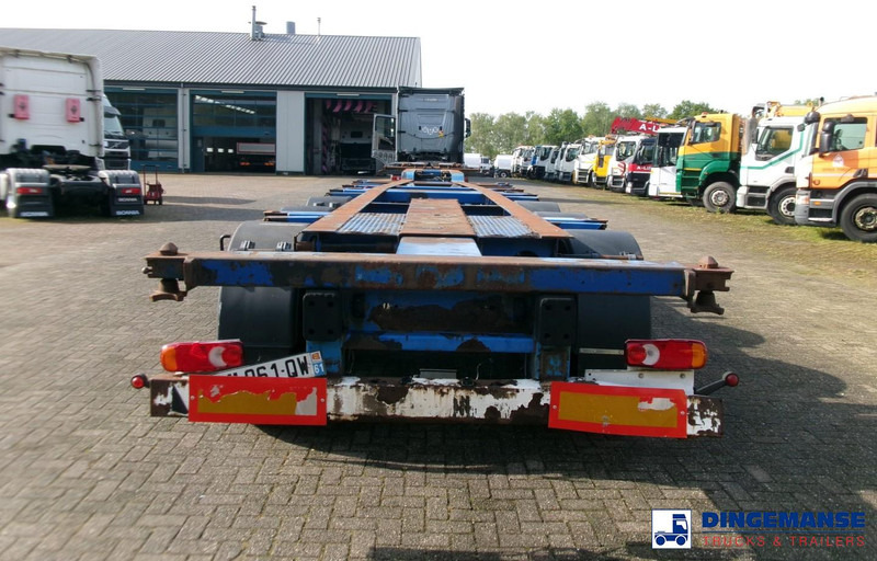 Krone 3-axle container trailer 20-30-40-45 ft SDC27 - Транспортер на контејнер/ Полуприколка со променливо тело: слика 5 Krone 3-axle container trailer 20-30-40-45 ft SDC27 - Транспортер на контејнер/ Полуприколка со променливо тело: слика 5