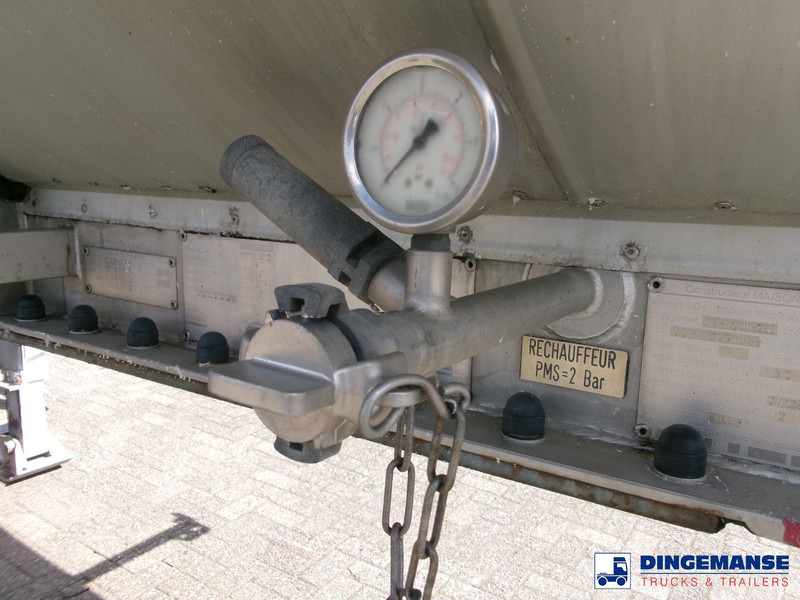 Полуприколка цистерна MAISONNEUVE Chemical tank inox L4BH 33.4 m3 / 1 comp: слика 13