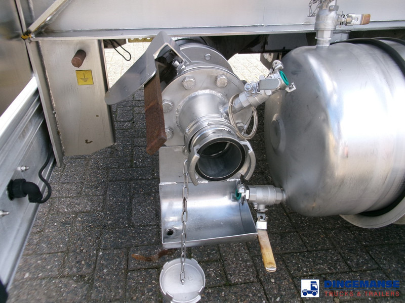 Полуприколка цистерна MAISONNEUVE Chemical tank inox L4BH 33.4 m3 / 1 comp: слика 15