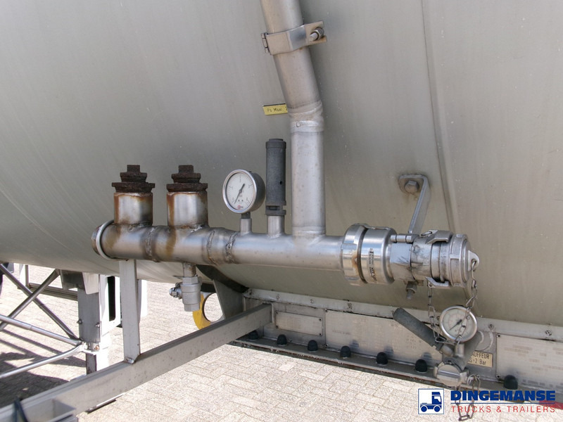 Полуприколка цистерна MAISONNEUVE Chemical tank inox L4BH 33.4 m3 / 1 comp: слика 12