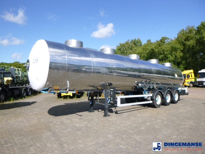 Magyar Chemical tank inox 33 m3 / 1 comp - Полуприколка цистерна: слика 1 Magyar Chemical tank inox 33 m3 / 1 comp - Полуприколка цистерна: слика 1