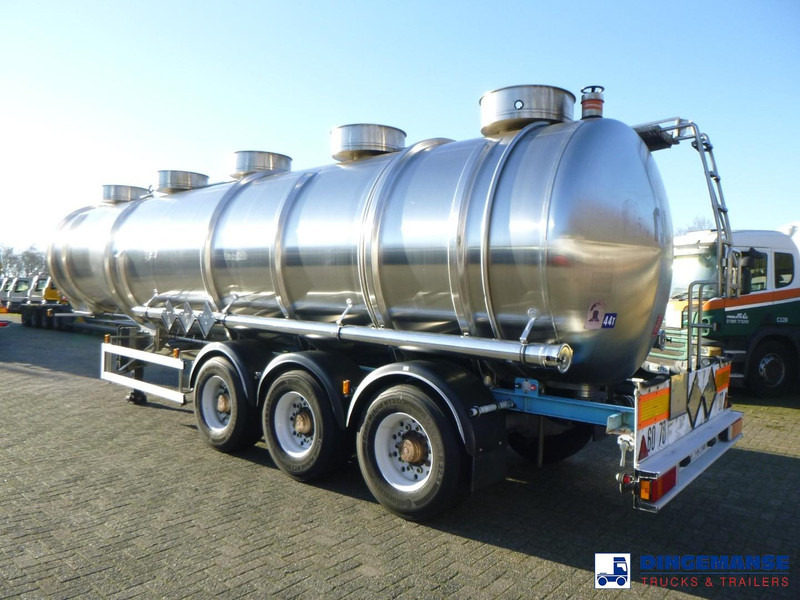 Magyar Chemical tank inox 34.5 m3 / 1 comp - Полуприколка цистерна: слика 3 Magyar Chemical tank inox 34.5 m3 / 1 comp - Полуприколка цистерна: слика 3