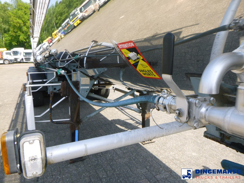 Полуприколка цистерна Magyar Chemical tank inox L4BH 22.2 m3 / 1 comp: слика 10