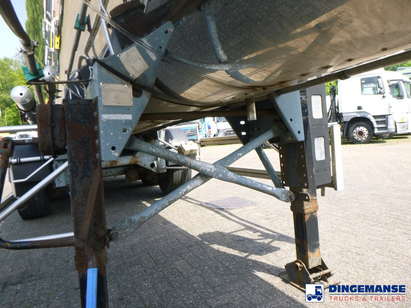Полуприколка цистерна Magyar Chemical tank inox L4BH 22.2 m3 / 1 comp: слика 9