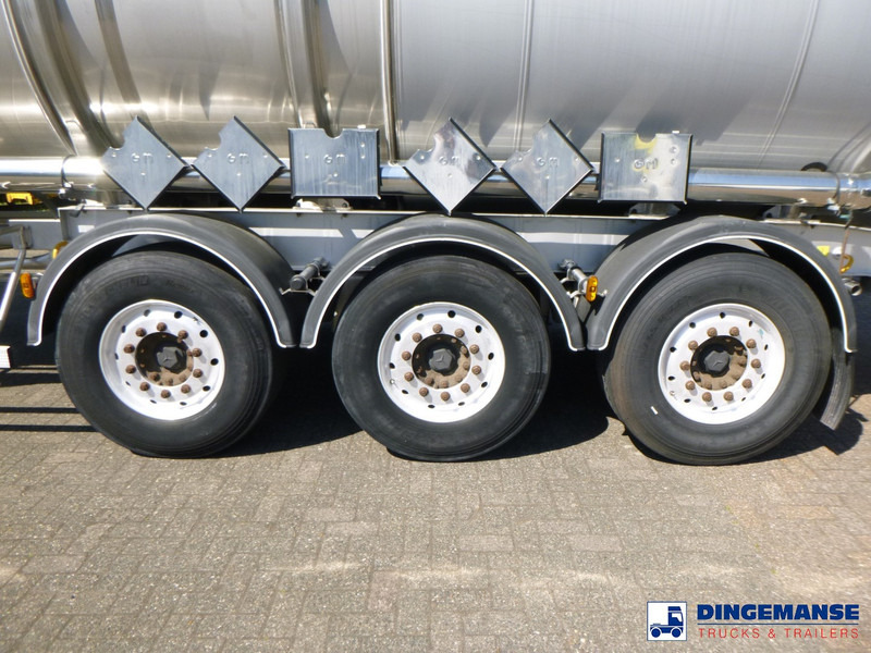 Magyar Chemical tank inox L4BH 44.5 m3 / 3 comp - Приколка цистерна: слика 5 Magyar Chemical tank inox L4BH 44.5 m3 / 3 comp - Приколка цистерна: слика 5