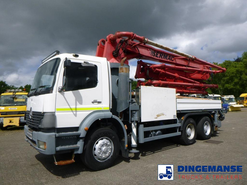 Mercedes-Benz Atego 6x4 Sermac SCL120 concrete pump - Камион со бетонска пумпа: слика 1 Mercedes-Benz Atego 6x4 Sermac SCL120 concrete pump - Камион со бетонска пумпа: слика 1