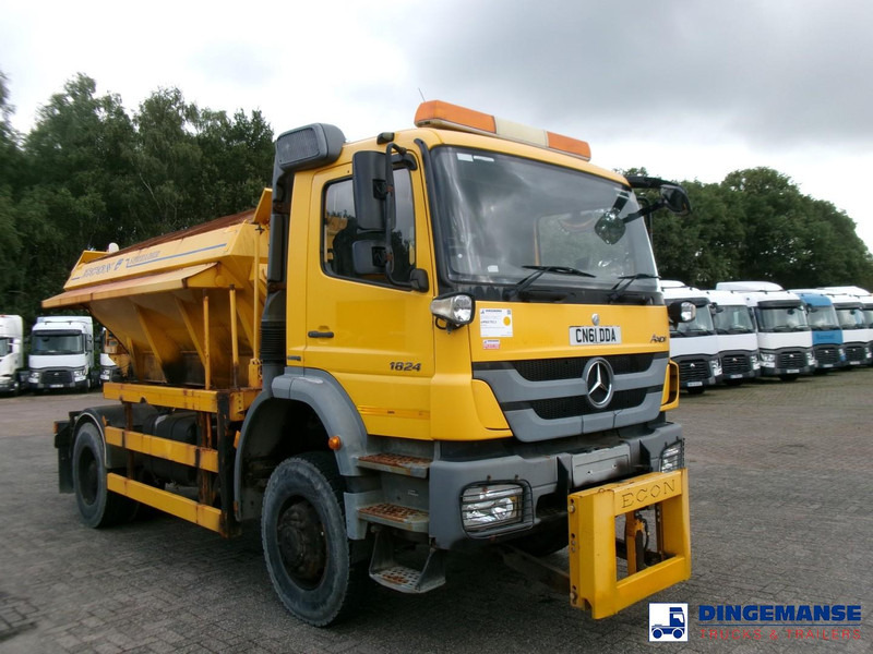 Mercedes-Benz Axor 1824 4x4 RHD salt spreader / gritter - Машина за чистење снег: слика 2 Mercedes-Benz Axor 1824 4x4 RHD salt spreader / gritter - Машина за чистење снег: слика 2