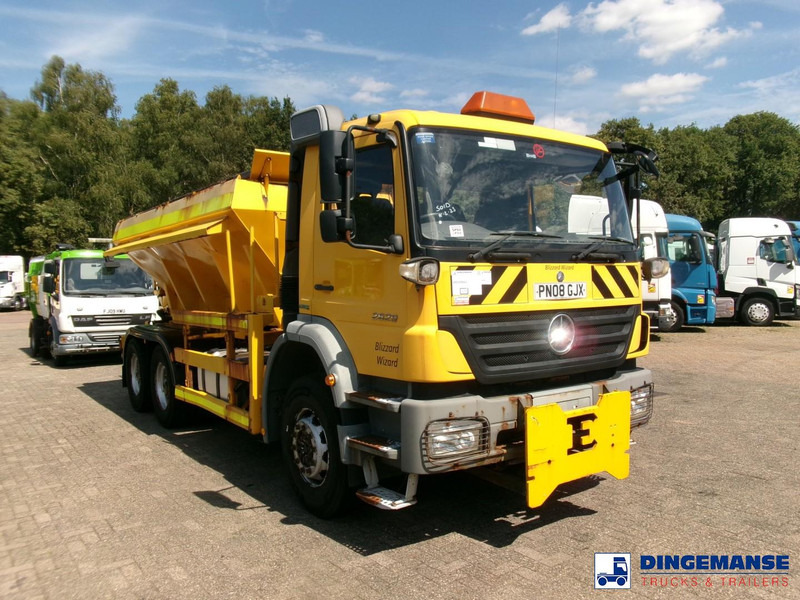 Mercedes-Benz Axor 2629 6x4 RHD gritter / salt spreader - Машина за чистење снег: слика 2 Mercedes-Benz Axor 2629 6x4 RHD gritter / salt spreader - Машина за чистење снег: слика 2