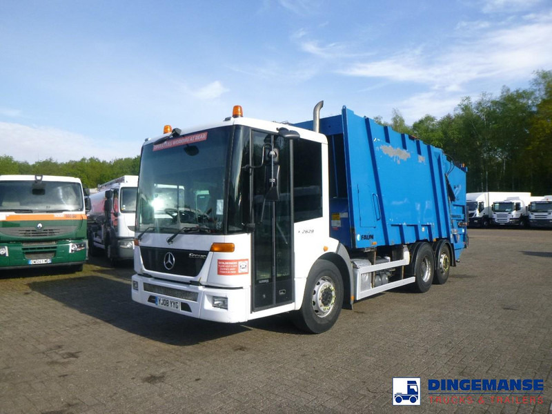 Mercedes-Benz Econic 2629 6x2 RHD Faun refuse truck - Камион за ѓубре: слика 1 Mercedes-Benz Econic 2629 6x2 RHD Faun refuse truck - Камион за ѓубре: слика 1