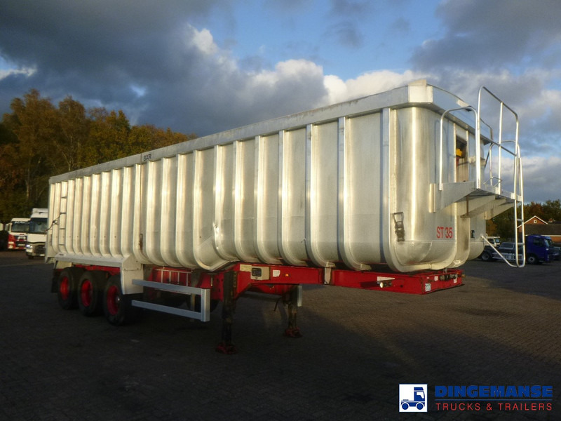 Montracon Tipper trailer alu 53.6 m3 + tarpaulin - Кипер полуприколка: слика 2 Montracon Tipper trailer alu 53.6 m3 + tarpaulin - Кипер полуприколка: слика 2